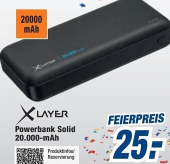 Expert XLAYER Powerbank Solid 10.000 mAh Angebot