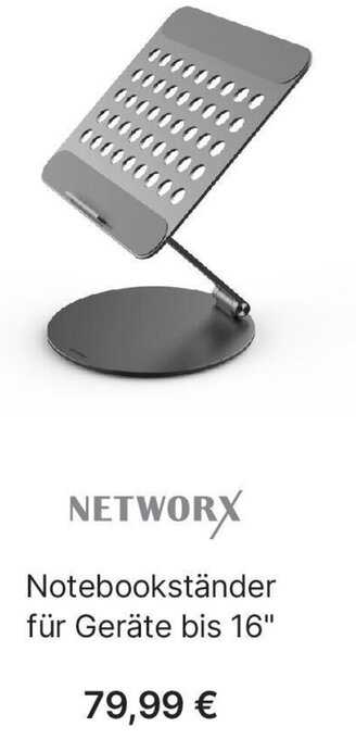Gravis NETWORX Notebookständer für Geräte bis 16" Angebot