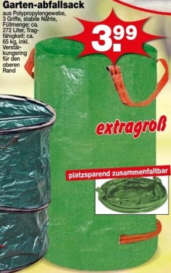 Krümet Sonderposten Gartenabfallsack Angebot