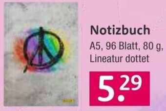 V Markt Notizbuch A5 Angebot
