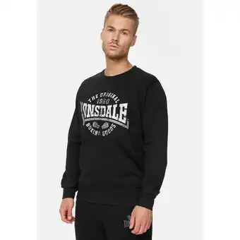 Decathlon Lonsdale herren rundhals sweatshirt schmale passform badfallister Angebot