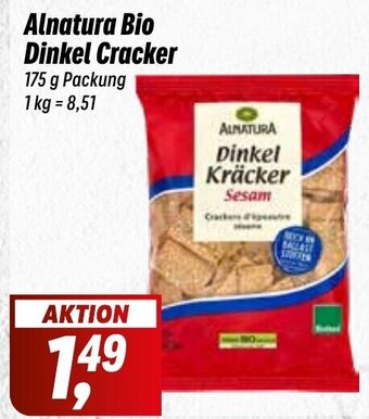 Simmel Alnatura Bio Dinkel Cracker 175 g Packung Angebot