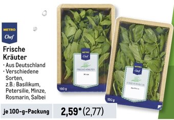 METRO METRO Chef Frische Kräuter 100g Angebot