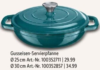 Lidl ERNESTO Gusseisen-Servierpfanne Angebot