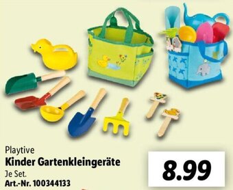 Lidl Playtive Kinder Gartenkleingeräte Angebot