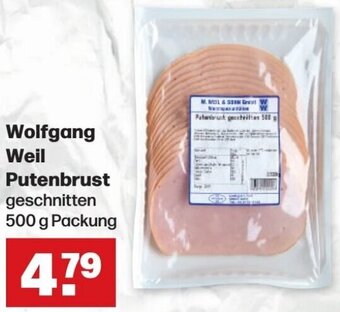 Handelshof Wolfgang Weil Putenbrust 500 g Packung Angebot