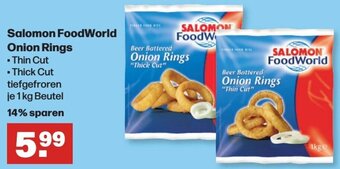 Handelshof Salomon FoodWorld Onion Rings 1 kg Beutel Angebot