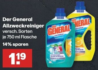 Handelshof Der General Allzweckreiniger 750 ml Flasche Angebot