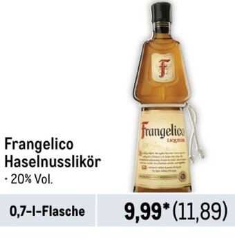 METRO Frangelico Haselnusslikör 700ml Angebot