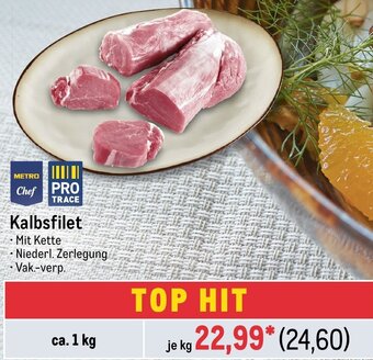 METRO METRO Chef Kalbsfilet kg Angebot