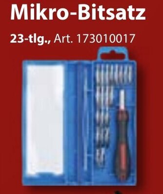 Sonderpreis Baumarkt Mikro-Bitsatz Angebot