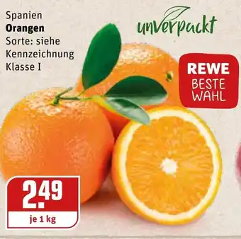 REWE Spanien Orangen 1kg Angebot