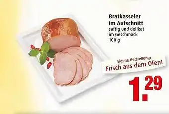 Markant Bratkasseler im Aufschnitt Angebot