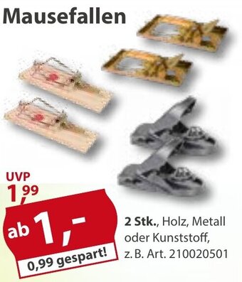 Sonderpreis Baumarkt Mausefallen Angebot