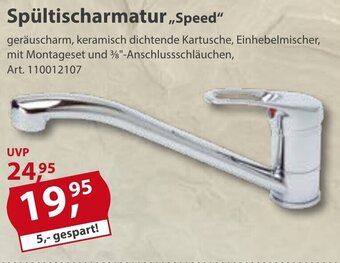 Sonderpreis Baumarkt Spültischarmatur „Speed" Angebot