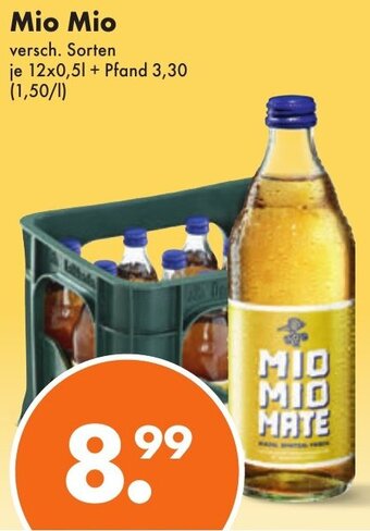 Trink und Spare Mio Mio 12x0,5 L Angebot