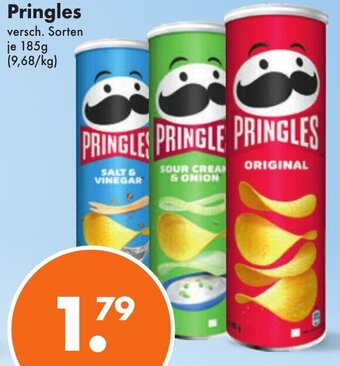 Trink und Spare Pringles 185 g Angebot