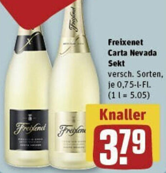 REWE Freixenet Carta Nevada Sekt 0,75 L-Fl. Angebot