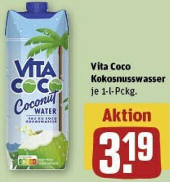 REWE Vita Coco Kokosnusswasser 1-l-Pckg. Angebot