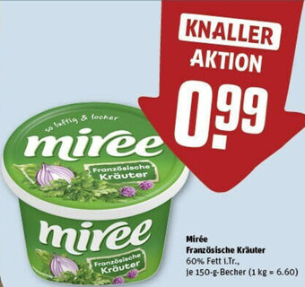 REWE Mirée Französische Kräuter 150 g Becher Angebot