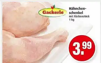 Markant Hähnchen Schenkel Angebot