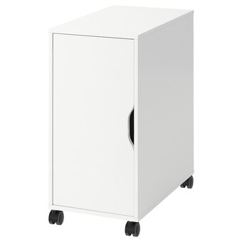 IKEA Alex aufbewahrungselement mit rollen weiß/schwarz Angebot