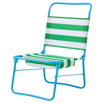 IKEA Strandön strandstuhl weiß grün/blau Angebot