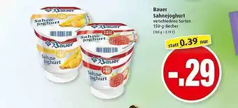 Markant Bauer Sahnejoghurt Angebot