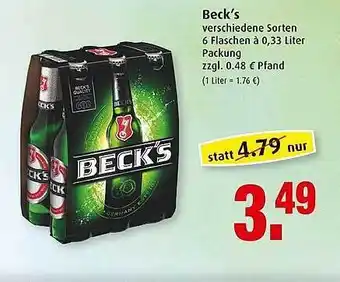 Markant Beck's Angebot