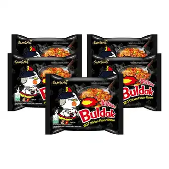 Netto Marken-Discount Samyang ramen hot chicken 140 g, 5er pack Angebot