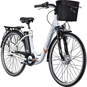 Netto Marken-Discount Zündapp z510 e bike damenfahrrad ab 155 cm rücktritt pedelec 28 zoll fahrrad mit tiefem einstieg hollandrad mit 3 gang nabens Angebot