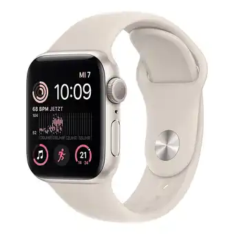 Netto Marken-Discount Apple watch se 2. gen gps 40mm smartwatch aluminiumgehäuse sportarmband sternenlicht Angebot