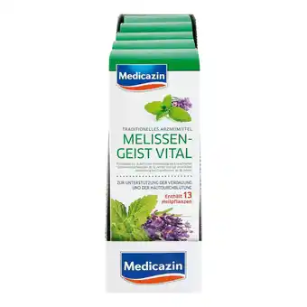 Netto Marken-Discount Medicazin melissengeist vital 500 ml, 5er pack Angebot