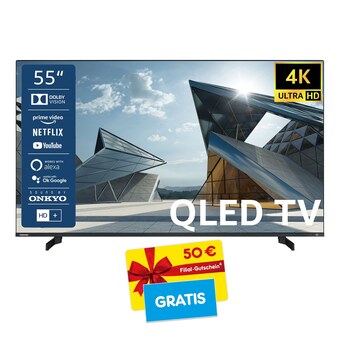 Netto Marken-Discount Toshiba 55ql5d63day 55 zoll qled fernseher + 50€ filial-gutschein Angebot