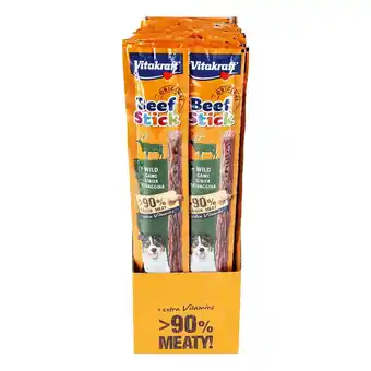 Netto Marken-Discount Vitakraft hundefutter beef stick wild 12 g, 50er pack Angebot