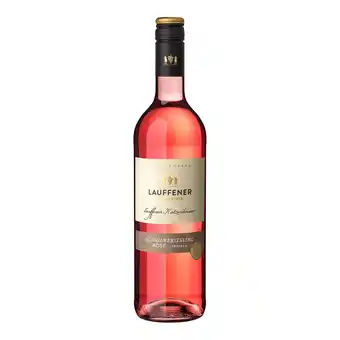 Netto Marken-Discount Lauffener katzenbeißer schwarzriesling rosé qba 12,5 % vol 0,75 liter Angebot