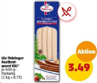 PENNY Die Thüringer Rostbratwurst XXL 400-g-Packung Angebot