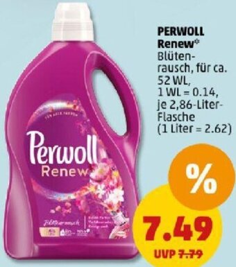 PENNY PERWOLL Renew 2,86-Liter-Flasche Angebot