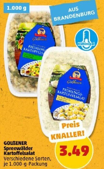 PENNY GOLBENER Spreewälder Kartoffelsalat 1.000-g-Packung Angebot