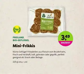 Biomarkt Freiland Bio-geflügel Mini-frikkis Angebot