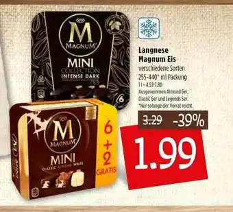 Kupsch Langnese Magnum Eis Angebot