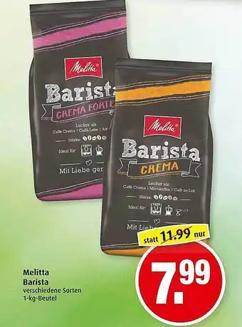 Markant Melitta Barista Angebot