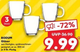 Kaufland BODUM Gläser 3 St. Packg. Angebot