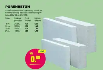 Leitermann Baumarkt Porenbeton Angebot