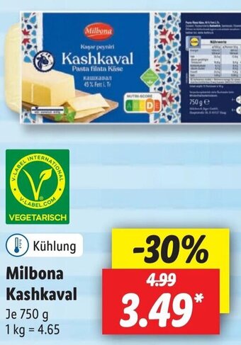 Lidl Milbona Kashkaval 750 g Angebot