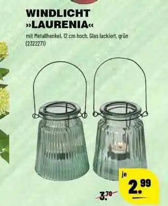 Leitermann Baumarkt Windlicht „laurenia” Angebot