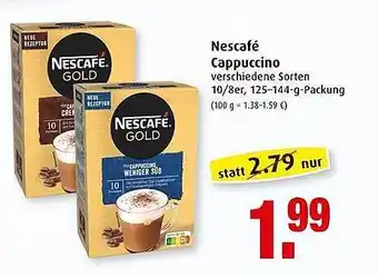 Markant Nescafé Cappuccino Angebot