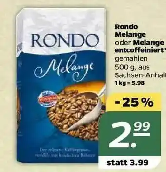 NETTO Rondo Melange Oder Melange Entcoffeiniert Angebot