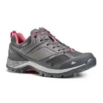 Decathlon Wanderschuhe damen wasserdicht bergwandern - mh500 grau/rosa Angebot