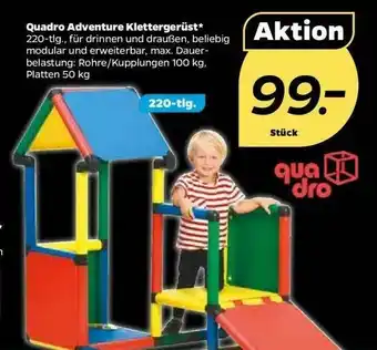NETTO Quadro Adventure Klettergerüst Angebot